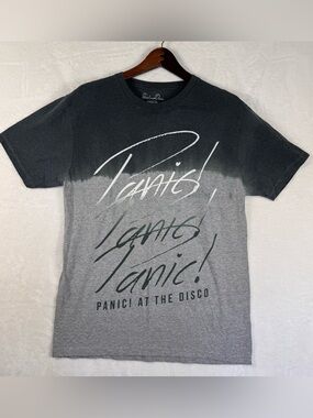 Panic! at the Disco Official Manhead Ombre Graphic Tee L